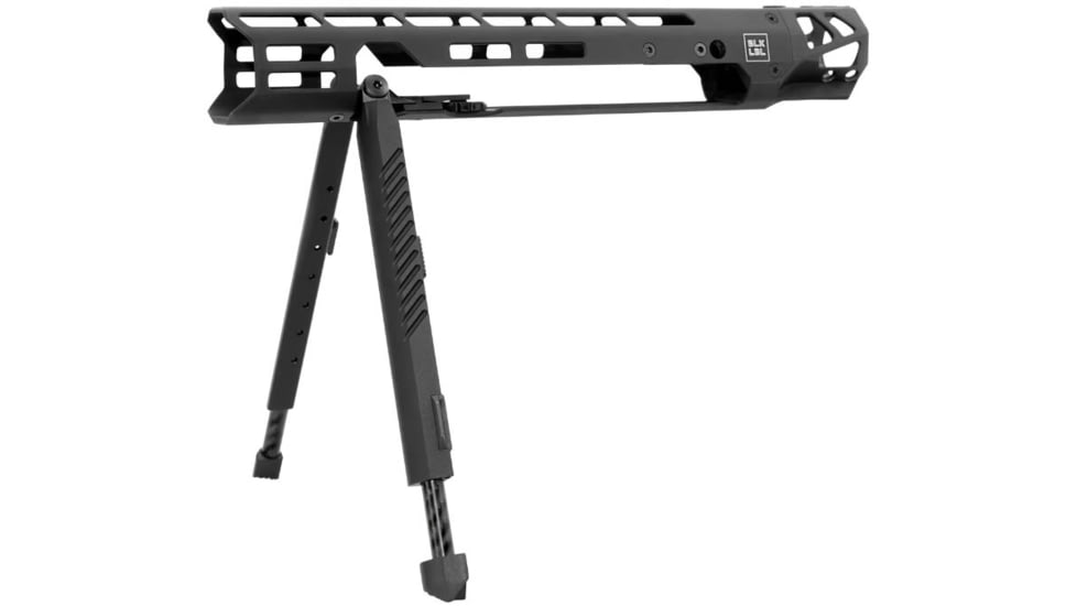 BLK LBL Sig Cross Bipod 14in Rifle Handguard, Black, 14, BL-SIGX-B-14-BLK