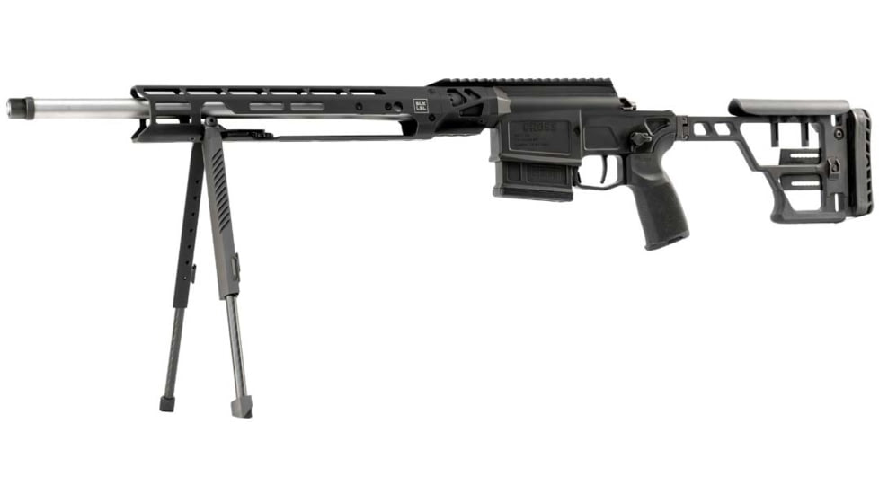 BLK LBL Sig Cross Bipod 14in Rifle Handguard, Black, 14, BL-SIGX-B-14-BLK