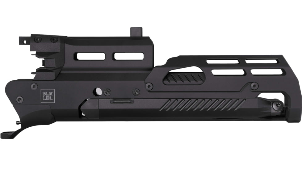 BLK LBL Tavor 7 Bipod Long Rifle Handguard, Black, 11, BL-T7-B-LG-BLK