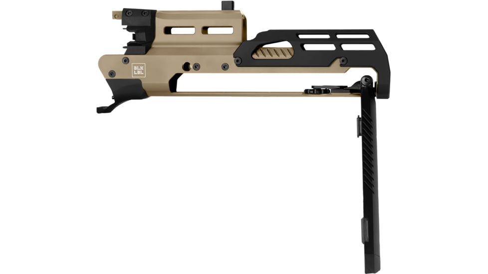 BLK LBL Tavor 7 Bipod Long Rifle Handguard, Flat Dark Earth, 11, BL-T7-B-LG-FDE