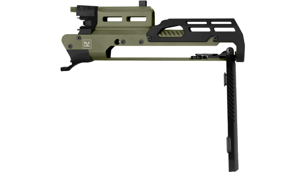 BLK LBL Tavor 7 Bipod Long Rifle Handguard, Olive Drab Green, 11, BL-T7-B-LG-ODG
