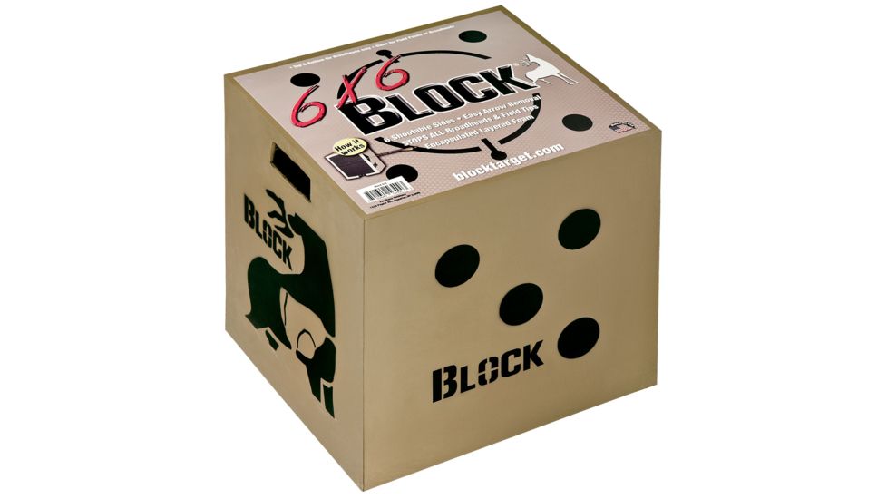 Block 6x6 Archery Target, B56700