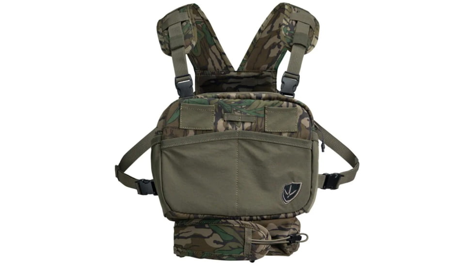 Blocker Outdoors Finisher Chest Pack Pro, Mossy Oak Greenleaf Camo, One Size, 1083009-2870000