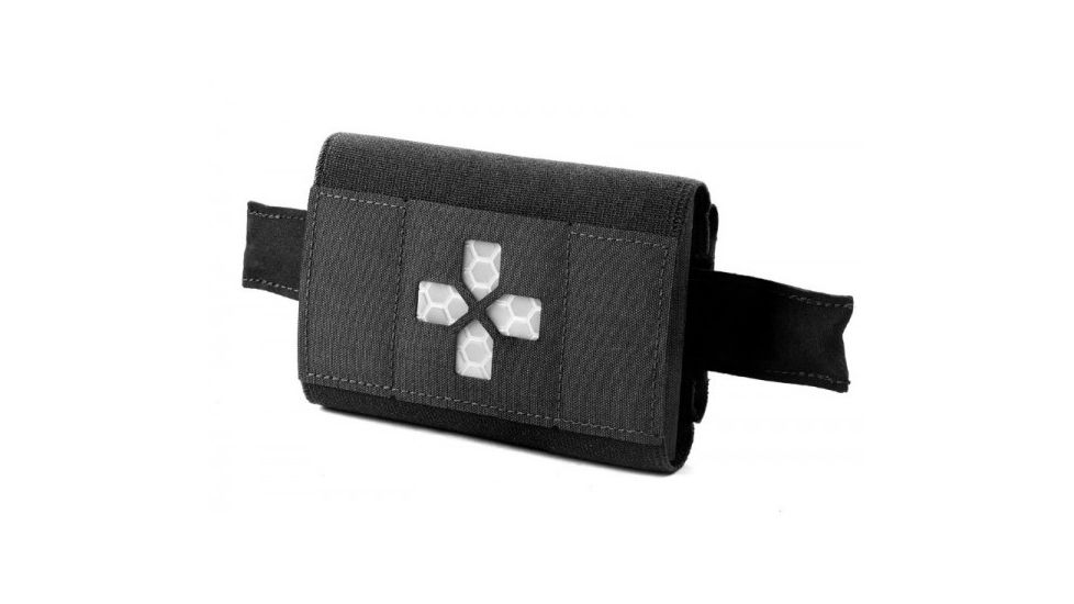 Blue Force Gear Basic Fill Micro Trauma Kit Now!, Black, Basic Kit, BT-TKN-TKR06-003-BK