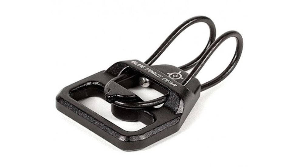 Blue Force Gear Belt Fed Loop, Uloop Version 2, Black, 1.25in Length, UWL-UL2-125-BK