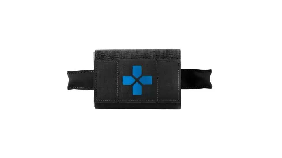 Blue Force Gear Belt Mount Micro Trauma Kit Essentials Supplies, Black, BT-TKN-MTKN-ESS-BK