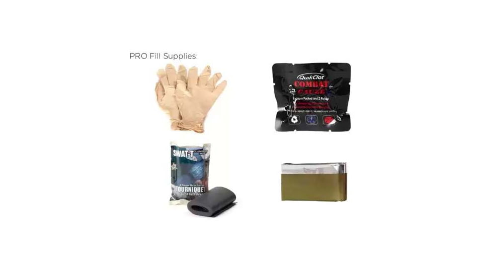 Blue Force Gear Belt Mount Micro Trauma Kit Pro Supplies, Coyote Brown, BT-TKN-MTKN-PRO-CB