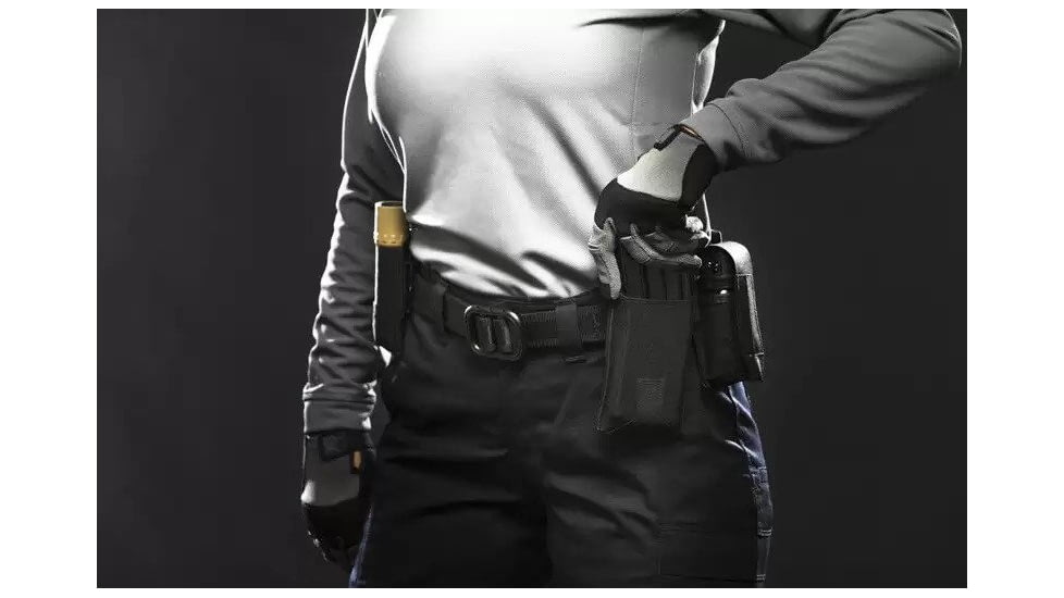 Blue Force Gear Belt Mounted Low Postion Ten-Speed M4 Magazine Pouch With Adjustable Belt Loop In, Black BT-TSP-M4-LM-BK