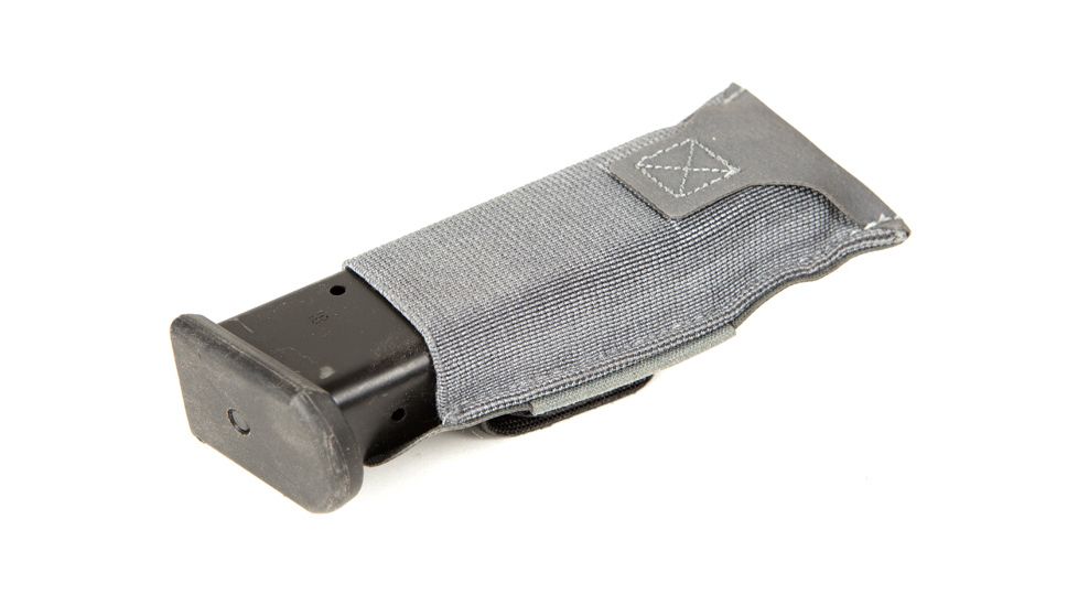 Blue Force Gear Belt Mounted Ten-Speed Single Pistol Magazine Pouch With Adjustable Belt Loop In, Black BT-TSP-PISTOL-1-BK