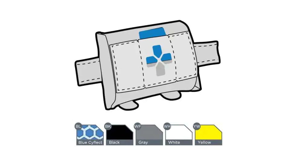 Blue Force Gear BFG Med Cross Accessory Packs, P-MED-INSERTKIT-01