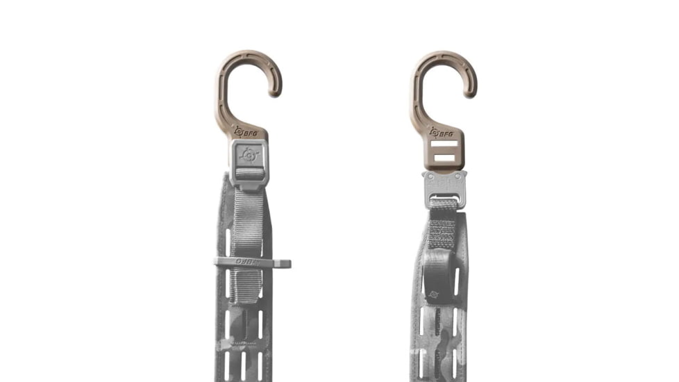 Blue Force Gear CHLK/GRID Battle Belt Hanger, Black, Small, HANGER-COBRA-01-BK