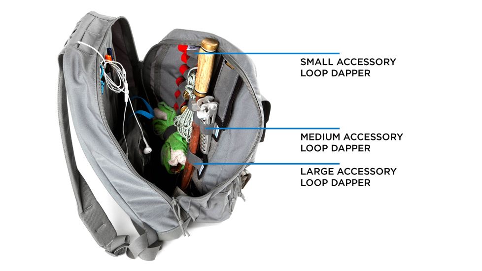 Blue Force Gear Dapper Accessory Loops Medium, Half Size, Wolf Gray, Medium DAP-LOO-M-HALF-WF