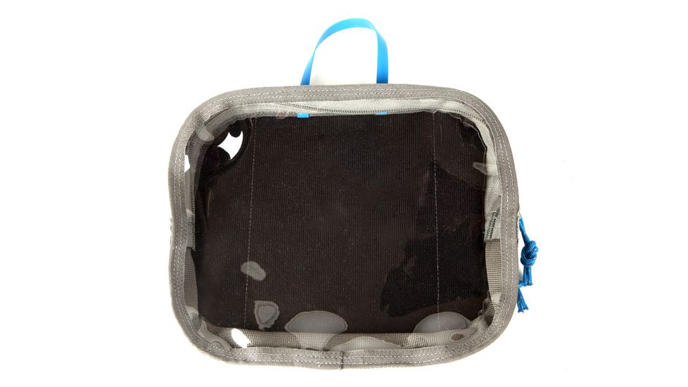 Blue Force Gear Dapper Zippered Vinyl Utility Pouch Size 7inX4in, Wolf Gray, 7inx4in DAP-U-VINYL-02-WF