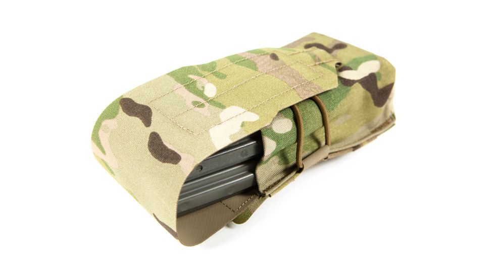 Blue Force Gear Double M4 Magazine Pouch With Flap In, Multicam HW-M-2M4-1-MC