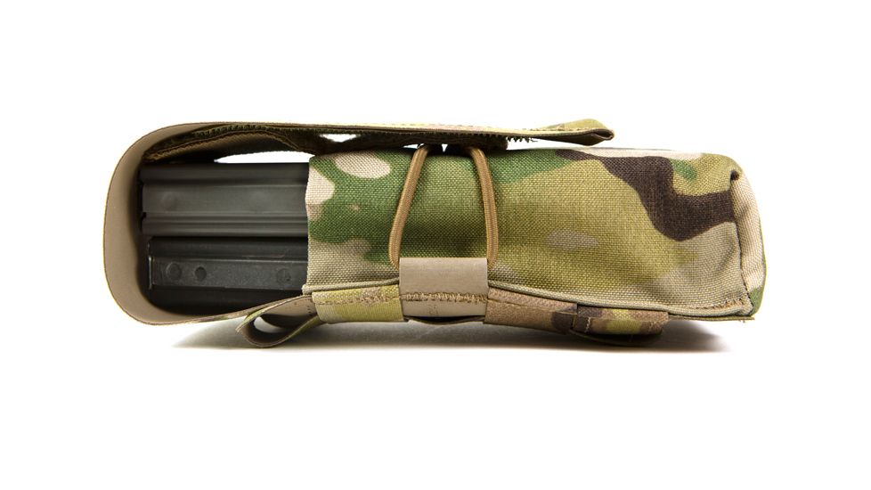 Blue Force Gear Double M4 Magazine Pouch With Flap In, Multicam HW-M-2M4-1-MC