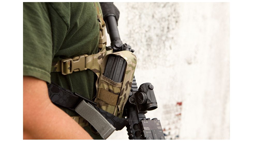 Blue Force Gear Double M4 Magazine Pouch With Flap In, Multicam HW-M-2M4-1-MC