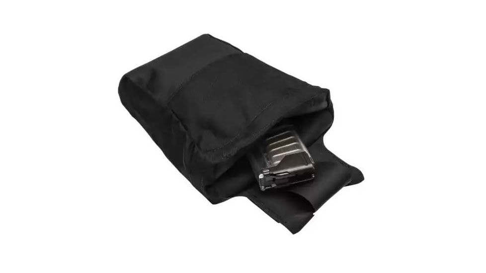 Blue Force Gear Dump Pouch, Black, Medium, HW-M-DP-MD-BK