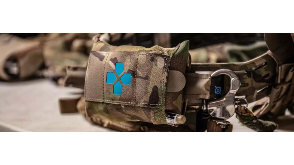 Blue Force Gear Belt Mount Micro Trauma Kit Essentials Supplies, MultiCam, BT-TKN-MTKN-ESS-MC