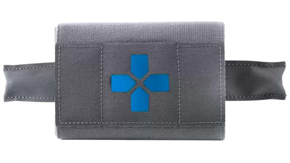 Blue Force Gear Helium Whisper Micro Trauma Kit Pro Supplies, Wolf Gray, HW-TKN-MTKN-PRO-WF