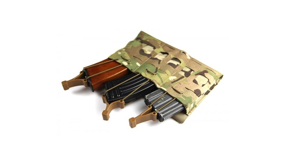 Blue Force Gear Helium Whisper MOLLE Mag NOW! Single M4 Magazine Pouch, Black HW-M-MN-M4-1-BK