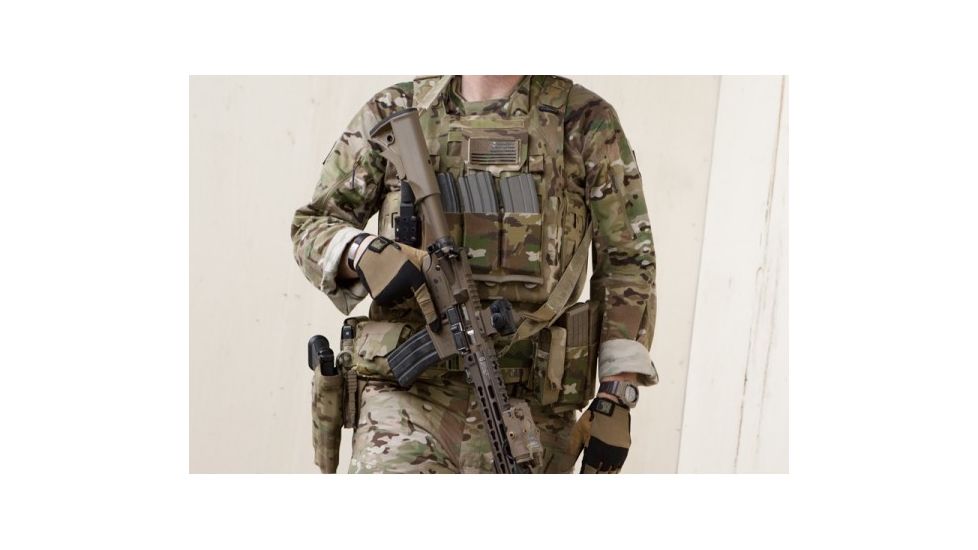 Blue Force Gear Helium Whisper Ten Speed Horizontal Triple M4 Mag Pouch, Multicam HW-TSP-HZ-M4-3-MC