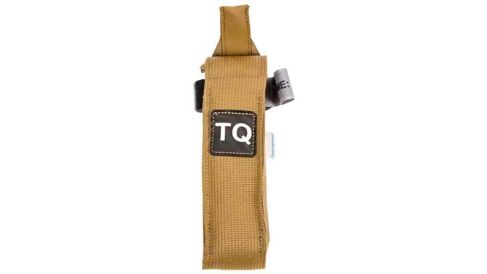Blue Force Gear Helium Whisper Tourniquet Pouch w/CAT Tourniquet, Coyote Brown, HW-TQH-TNOW-CAT-CB