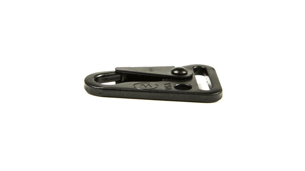 Blue Force Gear Hk Style Sling Hook, Heat-Treated Steel, 1in, Black, 1in P-HK-100