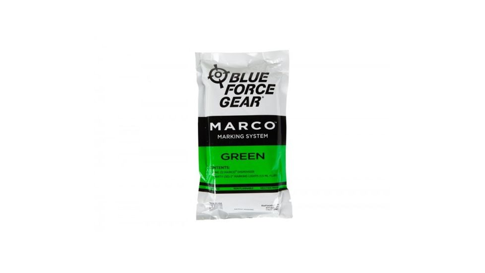 Blue Force Gear MARCO Marking Light Dispenser, Green, MARCO-01-GREEN