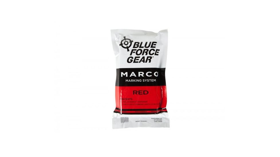 Blue Force Gear MARCO Marking Light Dispenser, Red, MARCO-01-RED
