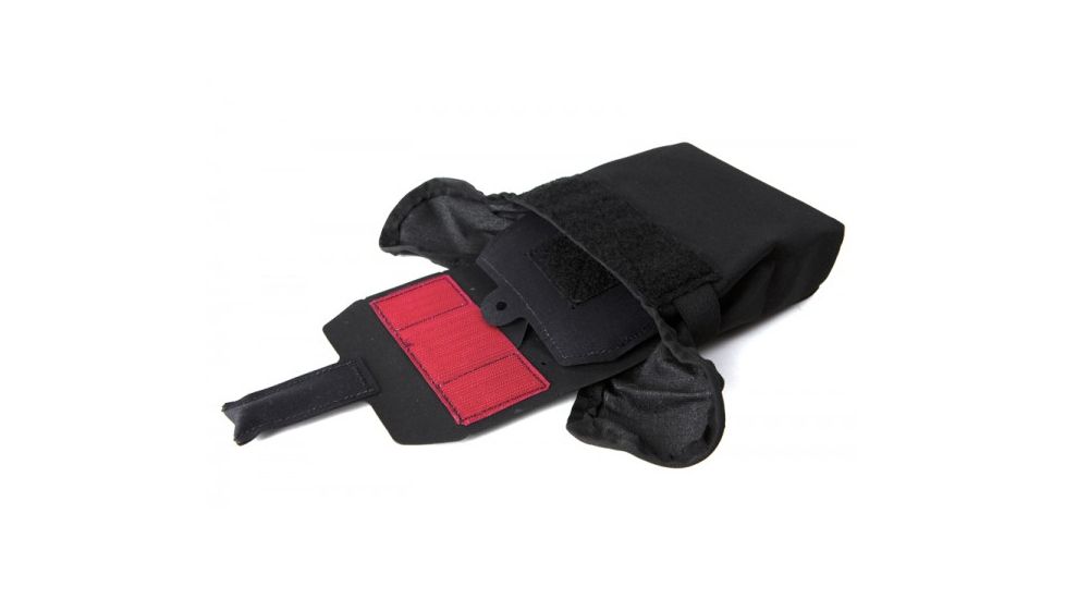 Blue Force Gear Medium Trauma Kit Now! With Supplies, Black HW-M-TKN-FILLED-MD-BK