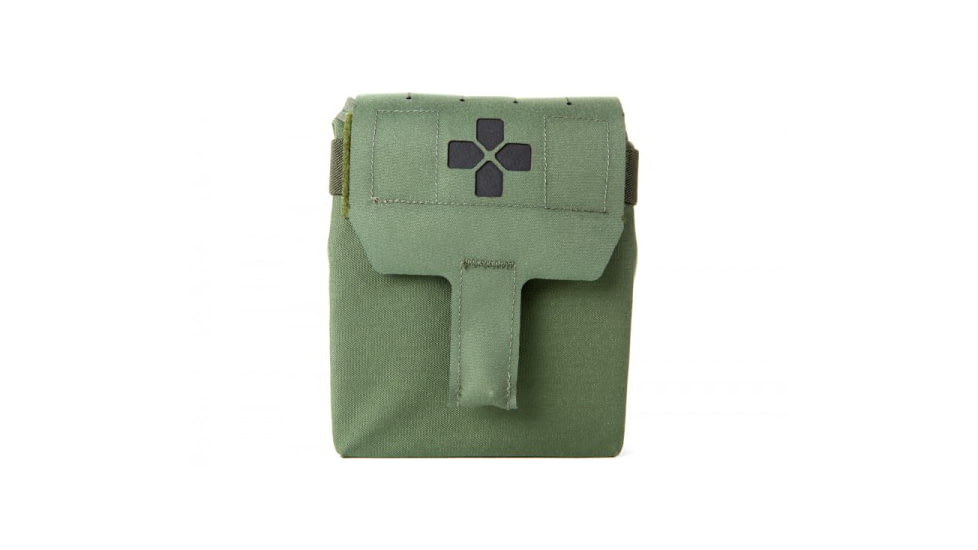 Blue Force Gear Medium Trauma Kit Now! With Supplies, OD Green HW-M-TKN-FILLED-MD-OD