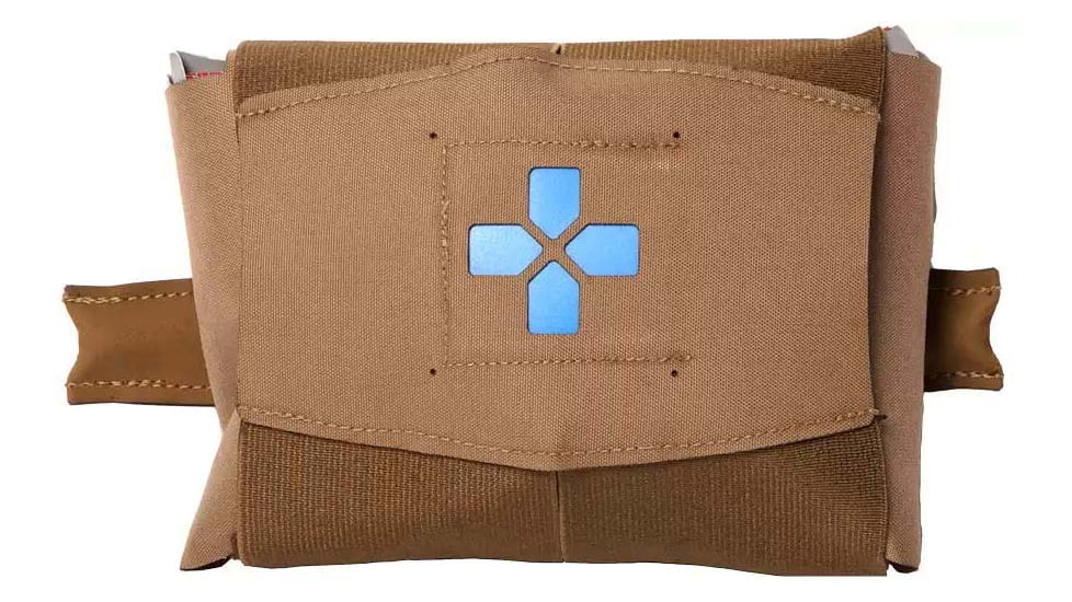 Blue Force Gear Micro Plus Trauma Kit NOW! Empty, Coyote Brown, HW-TKN-PLUS-EMPTY-CB
