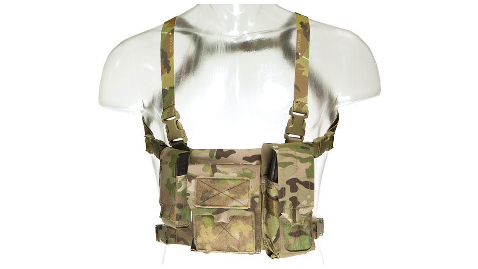 Blue Force Gear Micro Rackminus 6 Column Chest Rig, Multicam MM-CHESTRIG-5-MC