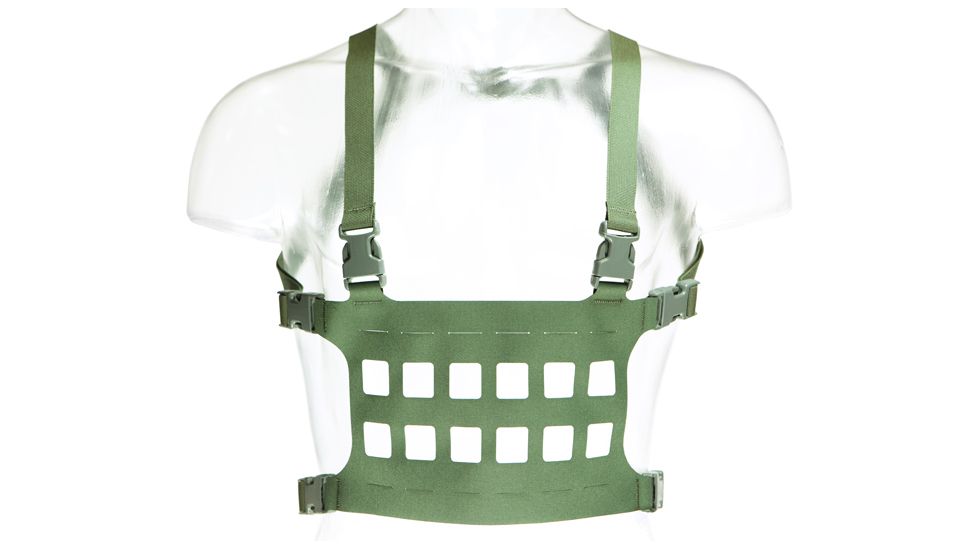 Blue Force Gear Micro Rackminus 6 Column Chest Rig, OD Green MM-CHESTRIG-5-OD