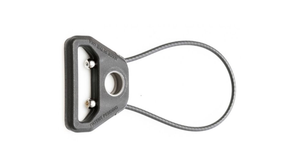 Blue Force Gear Molded Universal Wire Loop, 2.75in Length Push Button Version, Glass Filled Nylon, Black, 2.75in length UWL-PB-P-275-BK