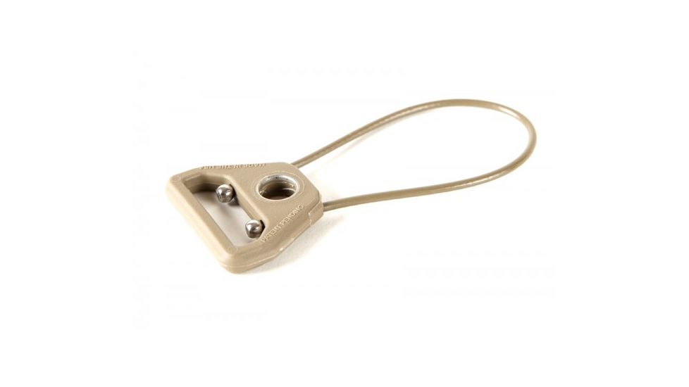 Blue Force Gear Molded Universal Wire Loop, Tan, 2.75in Length, UWL-PB-P-275-TN