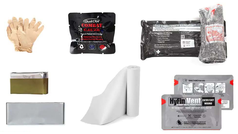 Blue Force Gear MTKN Plus Medical Supplies Professional Set, TKR-PLUS-PRO