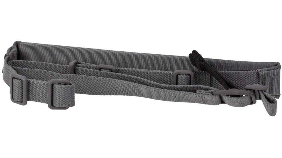 Blue Force Gear Padded Vickers Sling, Wolf Grey, Padded Version, Nylon Hardware, Wolf Gray, VCAS-200-OA-WF