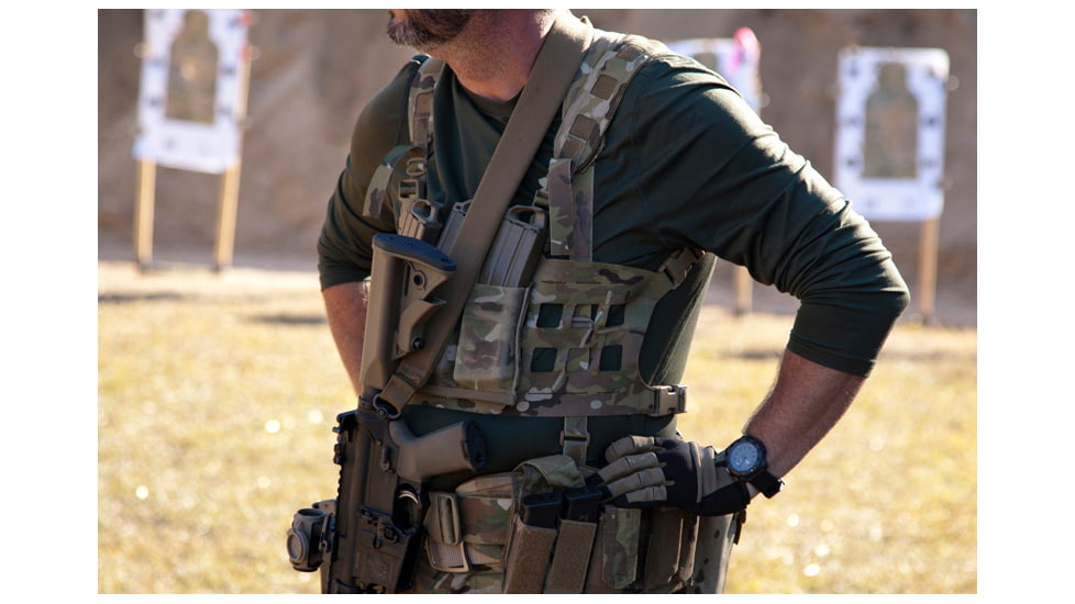 Blue Force Gear Rackminus 12 Column Chest Rig, Multicam MM-CHESTRIG-1-MC