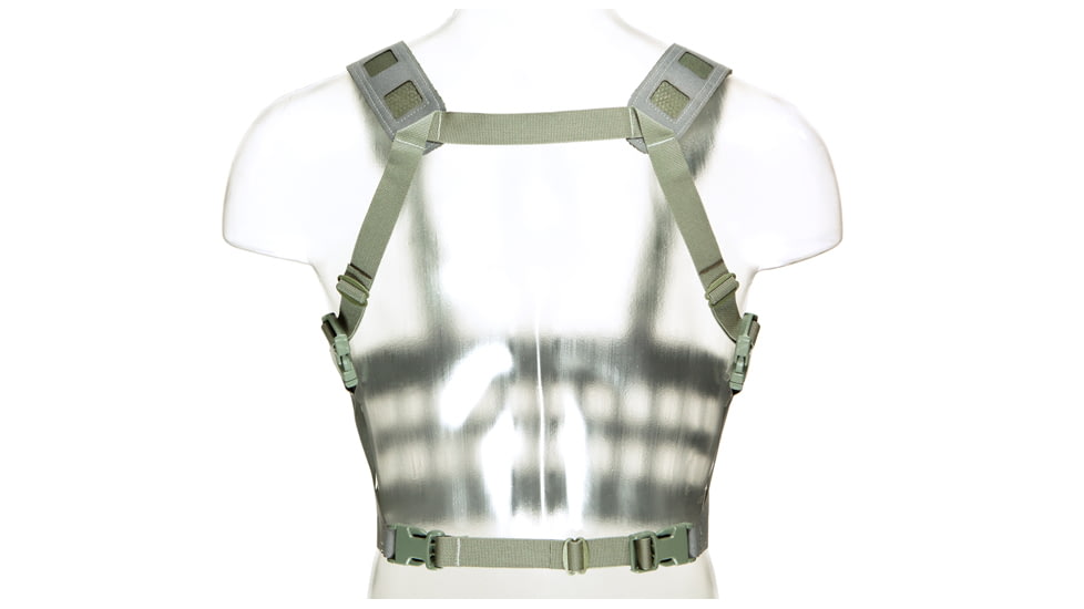 Blue Force Gear Rackminus 12 Column Chest Rig, Wolf Gray MM-CHESTRIG-1-WF