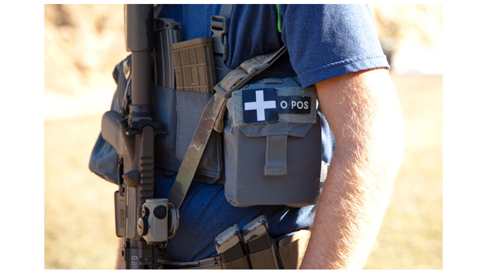 Blue Force Gear Rackminus 12 Column Chest Rig, Wolf Gray MM-CHESTRIG-1-WF