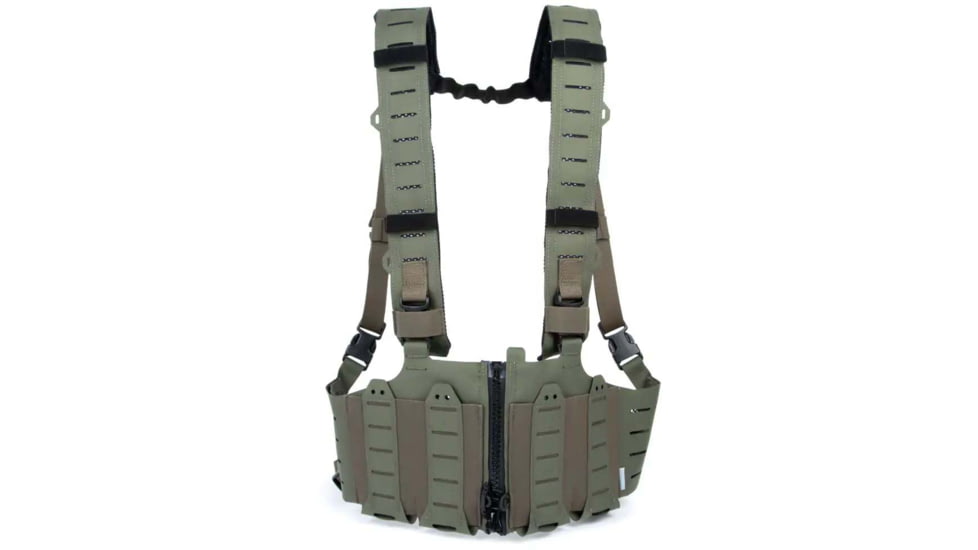 Blue Force Gear RACKminus SAV-2 Chest Rig, Ten-Speed M4 Mag Pockets, Ranger Green, MM-TSP-CHESTRIG-M4-01-RG