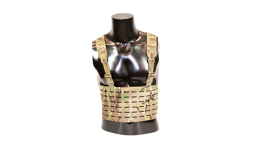Blue Force Gear Rackminus V6, 12 Column Chest Rig, Multicam, MM-CHESTRIG-6-MC