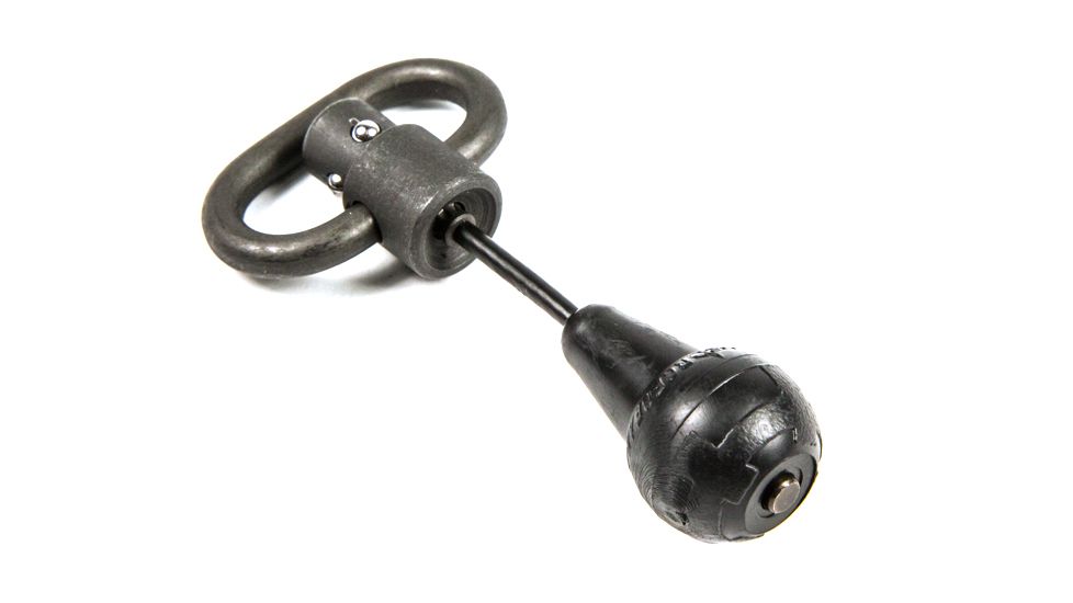 Blue Force Gear RED Swivel-Rapid Emergency Detachment Swivel For Push Button Sockets, 1in, Black, 1in P-PBER-100