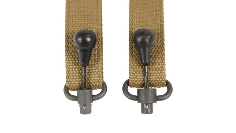 Blue Force Gear RED Swivel-Rapid Emergency Detachment Swivel For Push Button Sockets, 1in, Black, 1in P-PBER-100