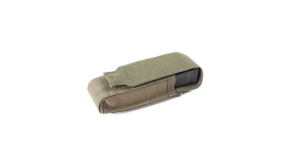Blue Force Gear Single Pistol Mag Pouch with Bungee, BFGHWMPISTOL1BGRG