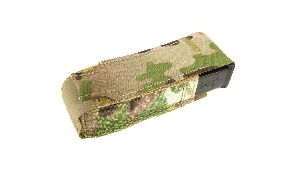 Blue Force Gear Single Pistol Mag Pouch With Flap, Multicam HW-M-PISTOL-1-MC