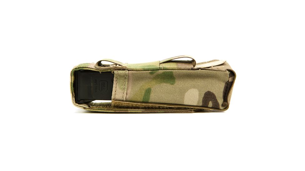 Blue Force Gear Single Pistol Mag Pouch With Flap, Multicam HW-M-PISTOL-1-MC
