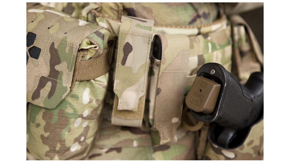 Blue Force Gear Single Pistol Mag Pouch With Flap, Multicam HW-M-PISTOL-1-MC