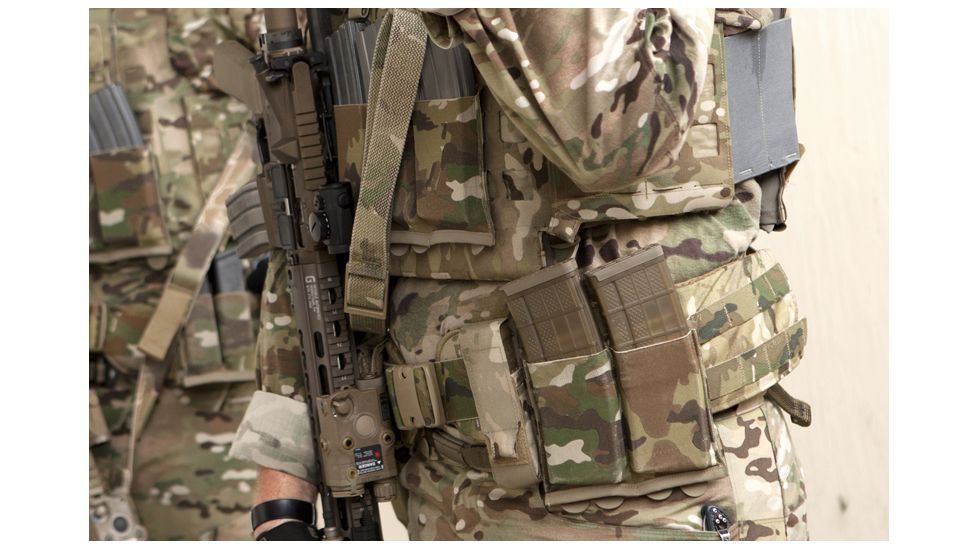 Blue Force Gear Single Pistol Mag Pouch With Flap, Multicam HW-M-PISTOL-1-MC